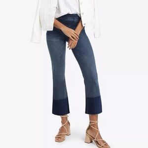 Spanx Straight Cropped Jeans Women Size XL* High Rise Stretch Pull On Slimming